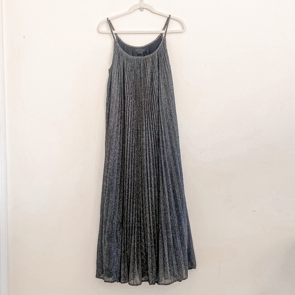 Hatch The Veronika Metallic Midi Dress 1 (4/6; S/M) NWT - Picture 4 of 11